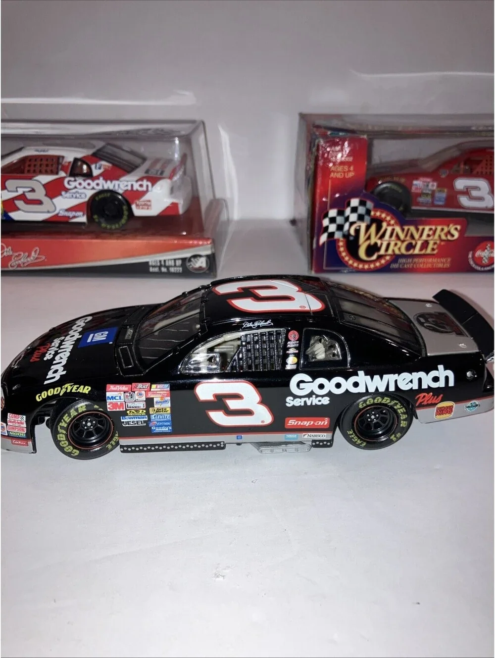 Lot Of 3 Dale Earnhardt #3 Good wrench Chevy Monte Carlo 1/24 Diecast “LOOK”